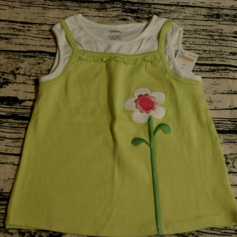 Gymboree Rainbow Cabana 5T Sleeveless Shirt NWT